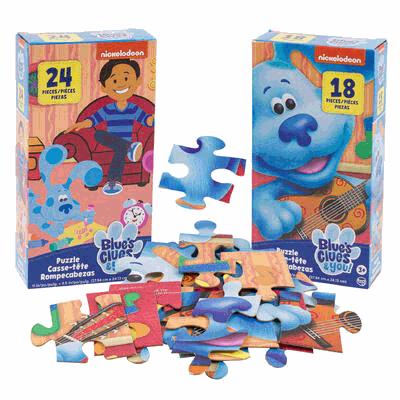 PUZZLE 18&24pc BLUE'S CLUE