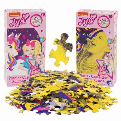PUZZLE,48 & 100pcs JOJO SIWA A