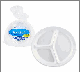 PLATE 10 1/4 14ct  FOAM COMPAR