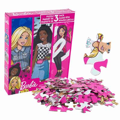 PUZZLE,3pkBARBIE