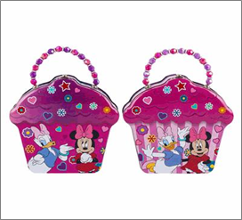 Lunch Box 7"H – Cupcake Minnie & Daisy Design