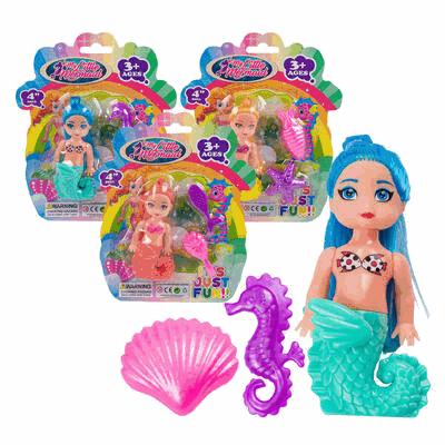 DOLL,5" SEAHORSE w/ACCESSORIES