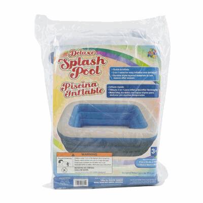 POOL,51" BLUE 3RING INFLATABLE