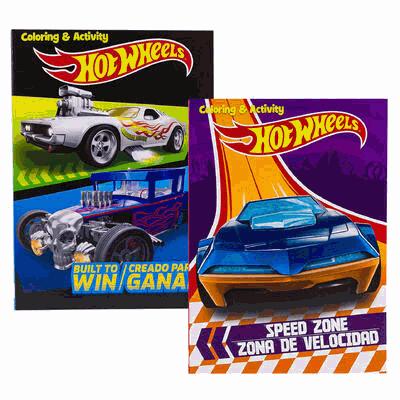CLRN'G BOOK,64pg BIL HOT WHEEL
