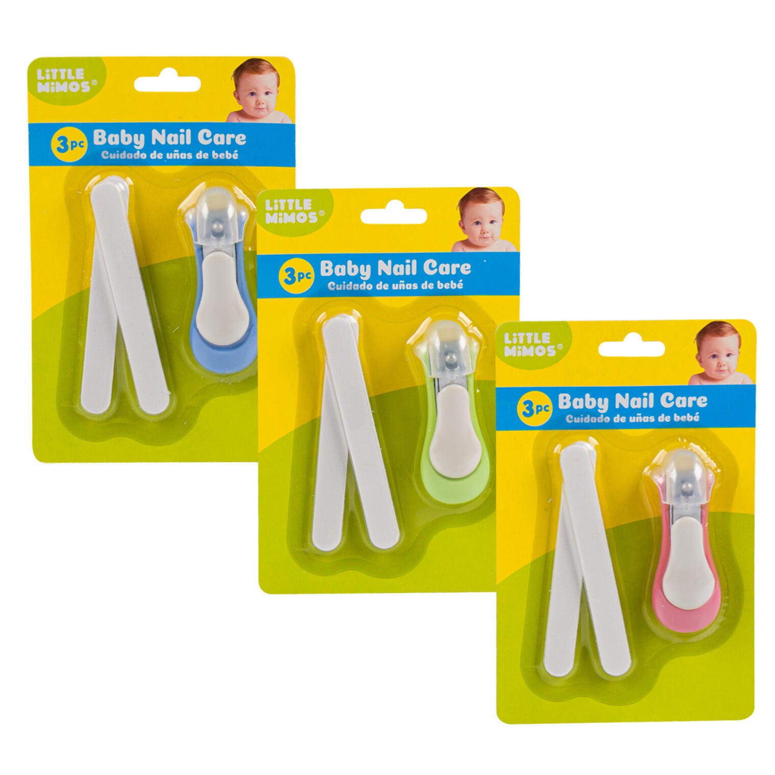 3pc Little Mimos Nail Care Set- Assorted