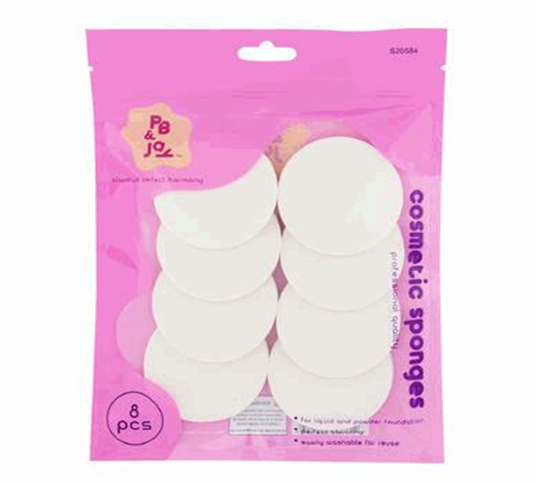 Round Cosmetic Sponges 8pc – LaColors