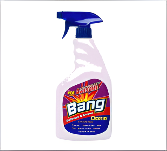Bang 32oz Bathroom Cleaner – Powerful Soap Scum, Mold & Mildew Remover for Bathroom Surfaces
