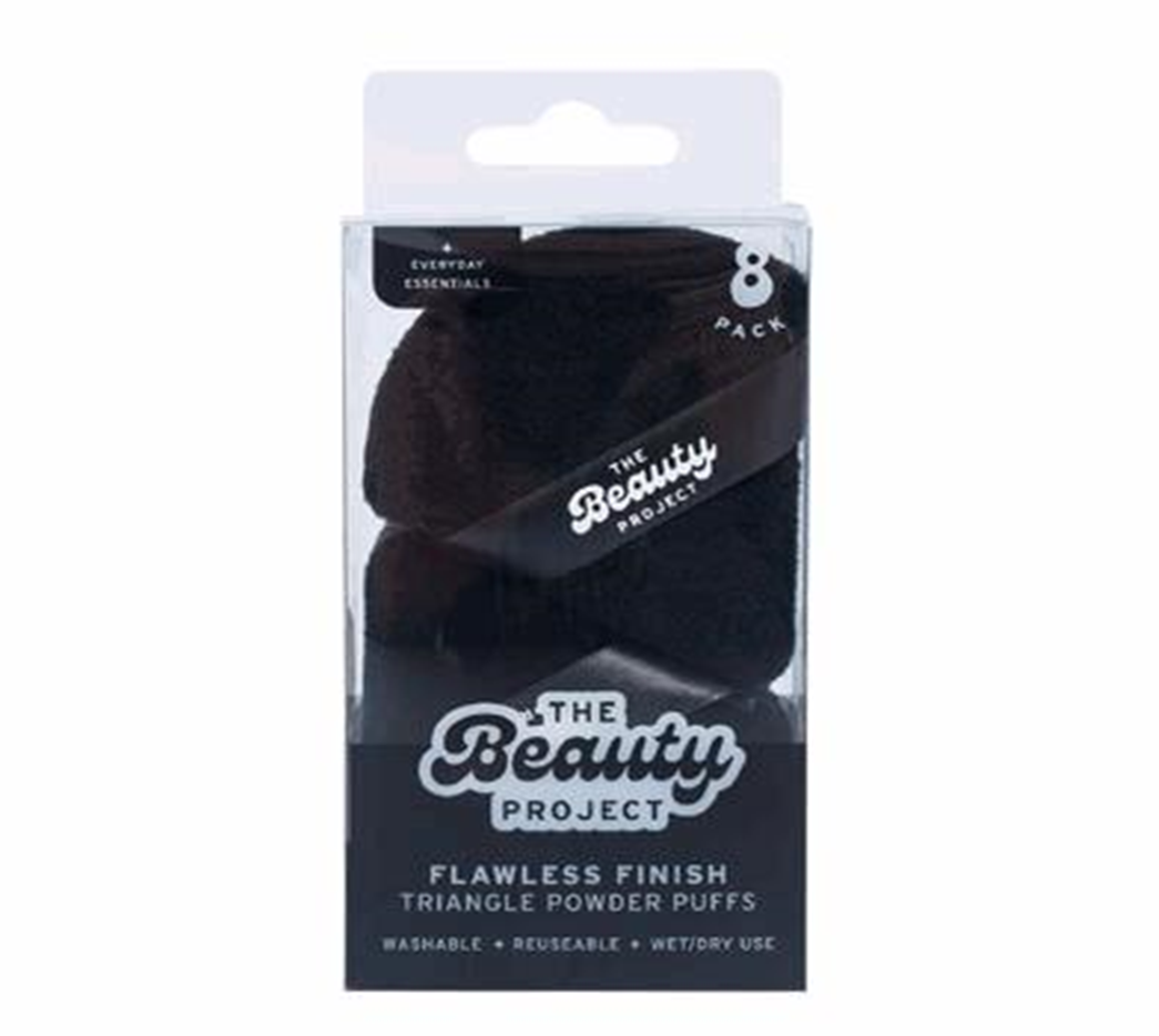 8 Piece Triangle Face Makeup Puff Set – Soft Precise