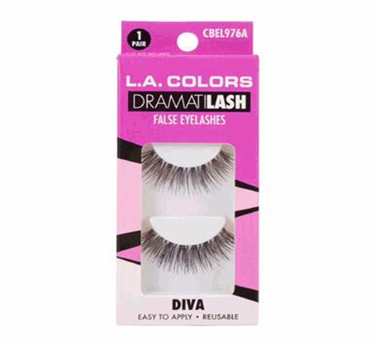 Diva Eyelashes – 1 Set, LaColors