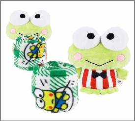 HUGGER&THROW SET,2pc KEROPPI
