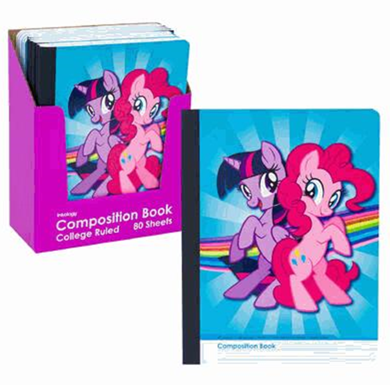My Little Pony Themed Composition Notebook – 80 Sheets
