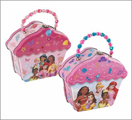 Lunch Box 7"H – Cupcake Disney Princess Design