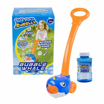 BUBBLE TOY,4oz/118ml WHALE SOL