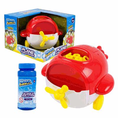 BUBBLE TOY,4oz/118ml PLANE SOL