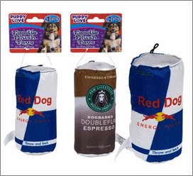 7" Pet Toy – Dogbark Espresso/RE