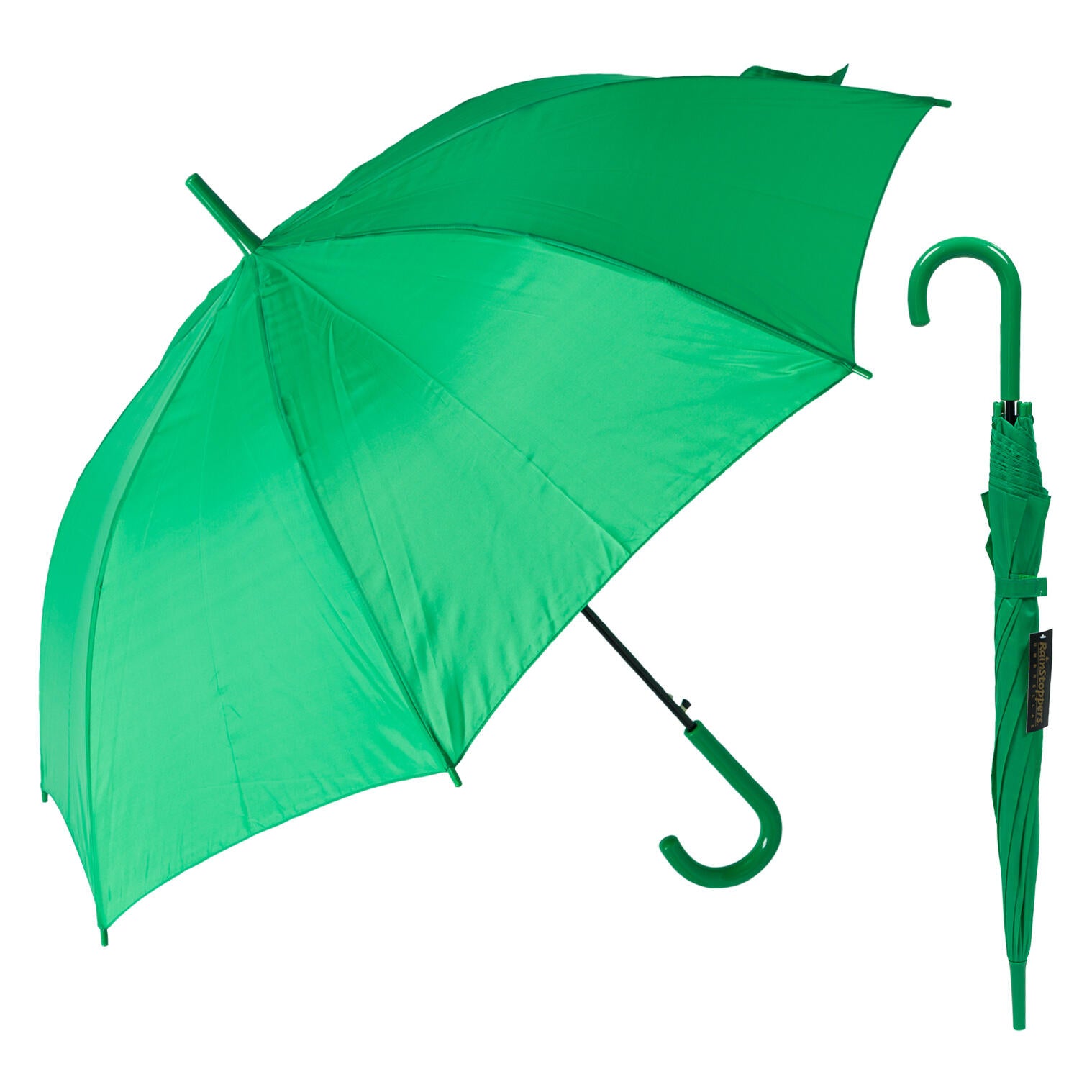 Rain Stoppers Easy-Hang Automatic Umbrella - Green