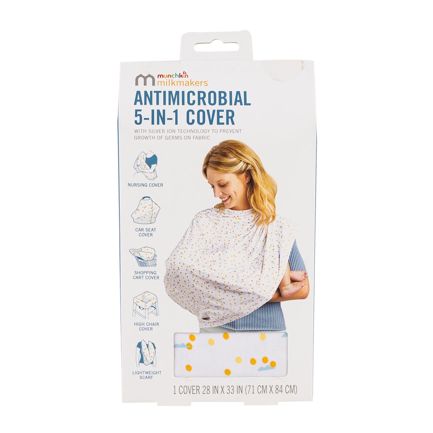 Munchkin Milkmakers Antimicrobial 5-in-1 Cover