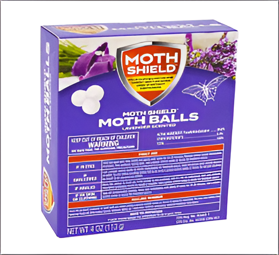 Lavender Scented Moth Balls 4oz – Clothing & Storage Protection with Fresh Lavender Aroma