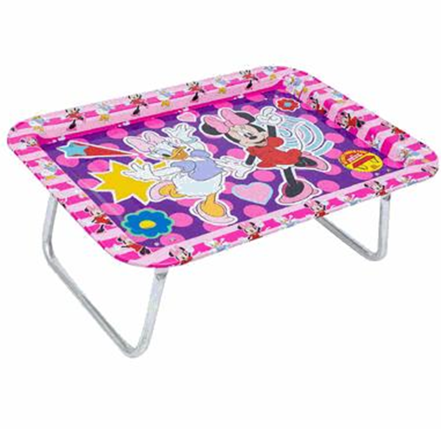 Children's folding table with cartoon design on a white background