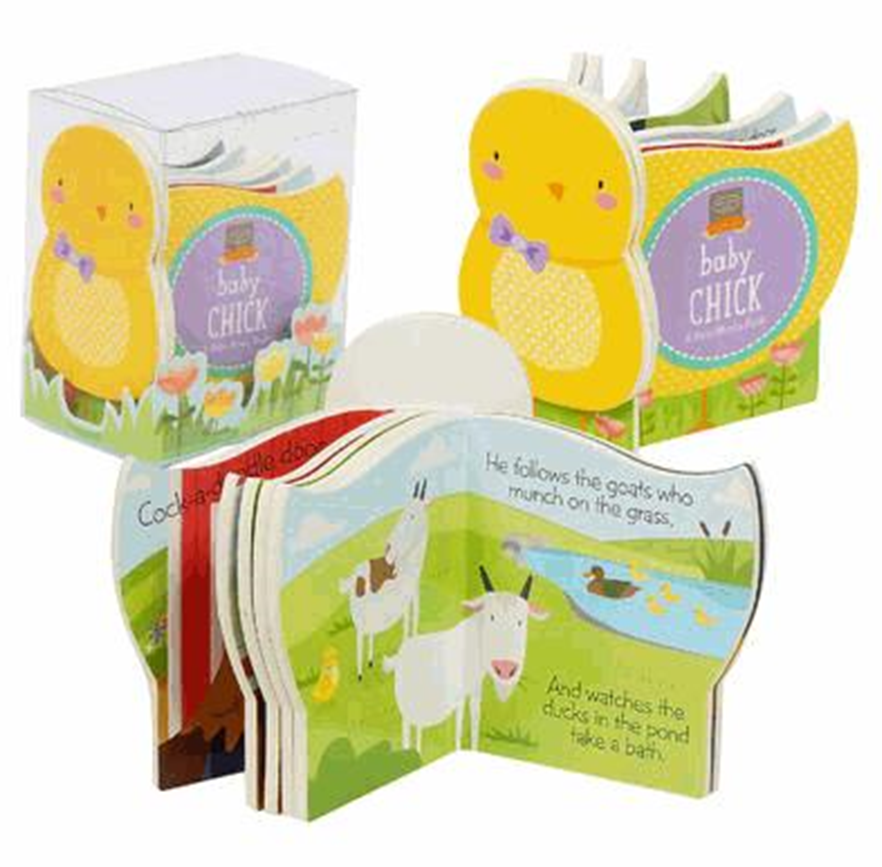 Mini Blocky Chick Board Book