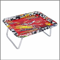 LAP TRAY DESK,17"L RECT DISNEY CARS