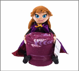 THROW/PILLOW SET,2pc50X60"FROZ