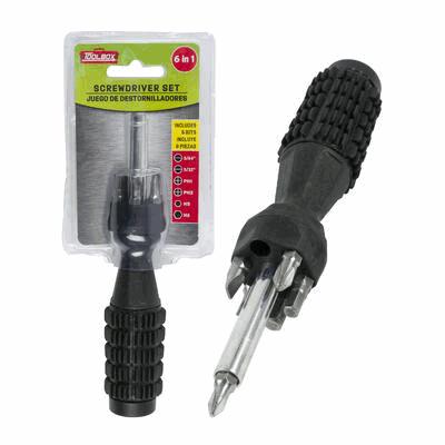 SCREWDRIVER SET,4pc PRECISION