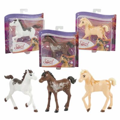 FIGURINE,5" SPIRIT HORSE ASST