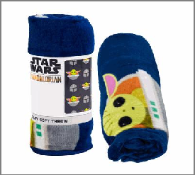 THROW,40"X50"BABY YODA