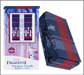DRAPES,63"FROZEN2 SIGHT SEEING
