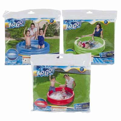 POOL,10"H HO2GO! PLAY AST CLR