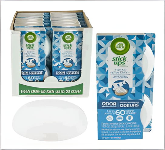 Air Wick Stick Ups 2 Pack Crisp Breeze – Long-Lasting Odor Neutralizer for Small Spaces