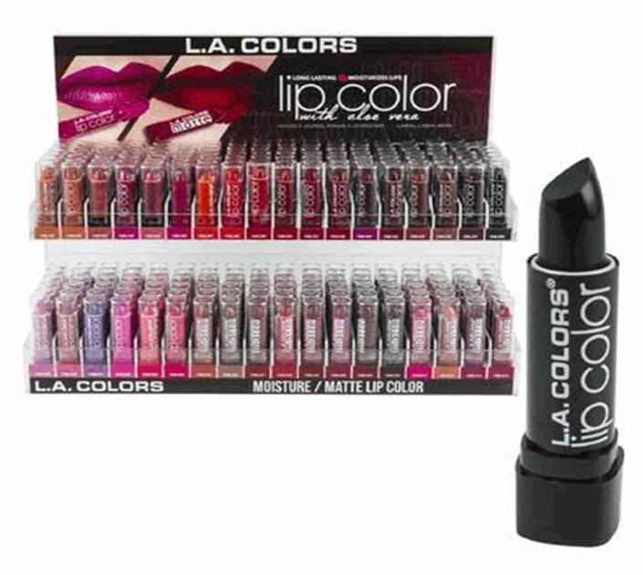 LA Colors Lipstick – Assorted Shades Smooth Vibrant Finish