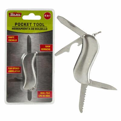 POCKET KNIFE, 4in1 FUNCTION