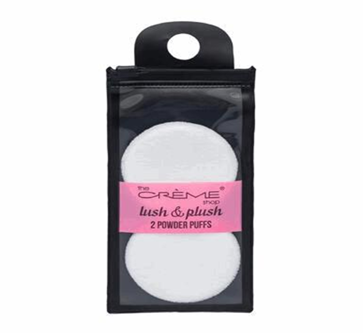 Lush Plush Cosmetic Puff 2pc – Soft Makeup Sponges for Smooth Application