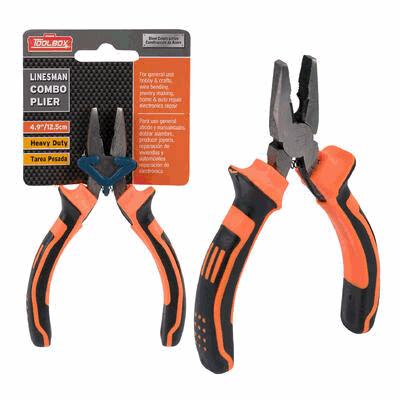 PLIERS,4.9"LINEMAN'S ORANGE