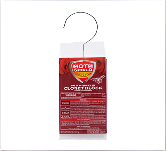 Rose Scent Closet Moth Block 5oz – Long-Lasting Clothing & Fabric Protection with Rose Fragrance