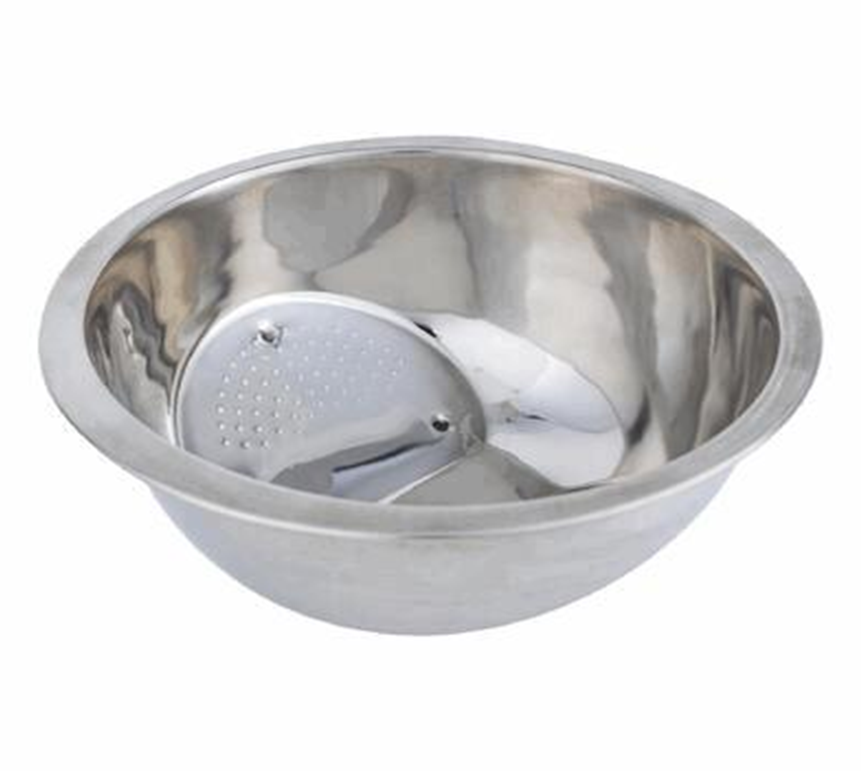 Stainless Steel Rice Rinse Bowl – Kitchen Prep Strainer