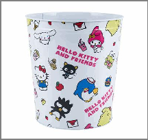 WASTE BIN,9.5"H 8Liter HELLOKI