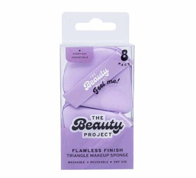 8pc Triangle Blending Sponge Set – Soft Makeup Puffs