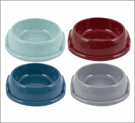 8.5" / 25 oz Plastic Pet Bowl – Durable & Practical