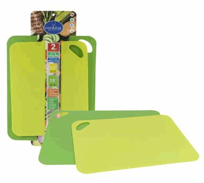 2-Piece Cutting Board Set – 13.4" & 15" Durable Kitchen Boards