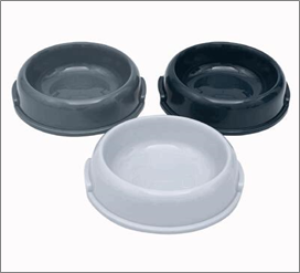 Pet Bowl, Medium – 3 Assorted Styles