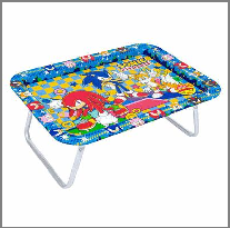 LAP TRAY DESK,17"L RECT SONIC