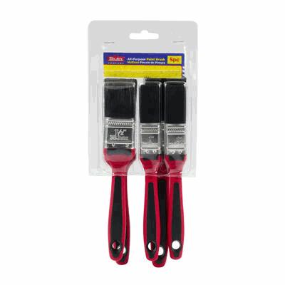 PAINT BRUSH,5pc AST SZ RUBBER