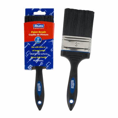 PAINT BRUSH,3" NO BRISTLE LOSS
