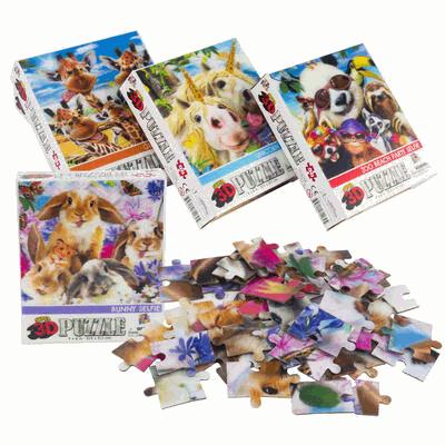 PUZZLE,50pc3D ANIMAL SELFIES 4