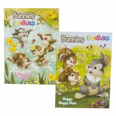 CLRN'G BOOK,80pg DISNEY BUNNIE
