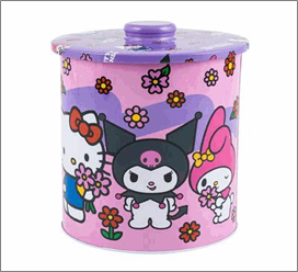 Round Canister 8.5"H 135.25oz – Hello Kitty & Friends