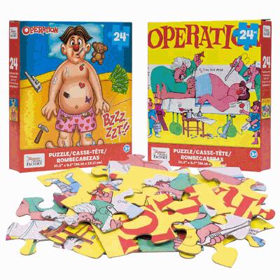PUZZLE,24pc RETRO OPERATION2AS
